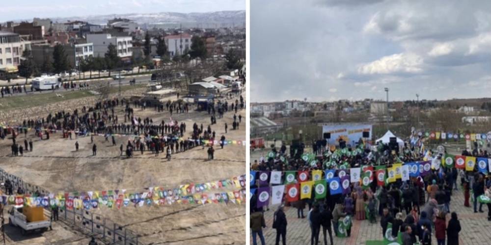 Kim derdi ki! HDP, Diyarbakır'ın ilçelerinde katılım az olunca Nevruz kutlamalarını iptal etti! 12 kişi gözaltına alındı