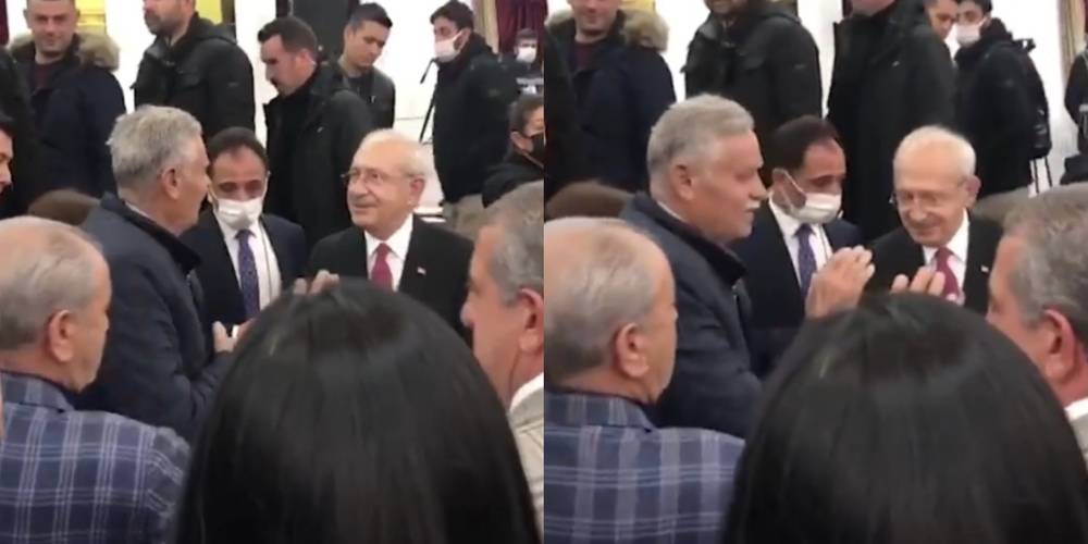Kılıçdaroğlu HDP'li Demirtaş'ın babası Tahir Demirtaş ile görüştü