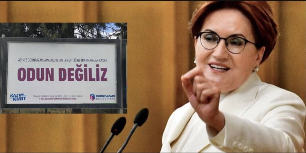 CHP’den İYİ Parti lideri Meral Akşener’e 8 mart göndermesi: Odun değiliz