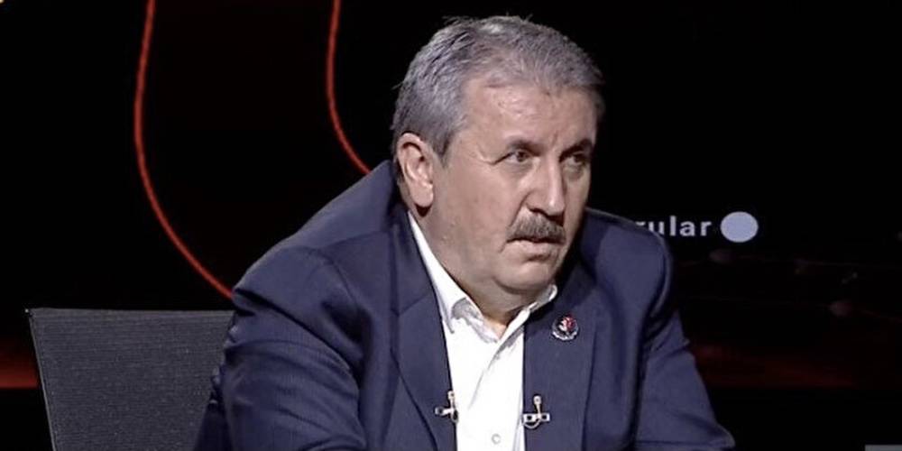 BBP Genel Başkanı Mustafa Destici: "HDP'nin kıyısında, köşesinde olduğu bir yerde, hatta gölgesinin olduğu yerde Muhsin Yazıcıoğlu asla olmazdı."