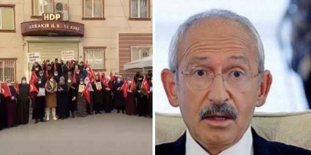 Diyarbakır Anneleri’nde Kılıçdaroğlu’na tepki: “Senin bizimle iletişime geçeceğin yer otel değil, HDP il binasının önüdür”