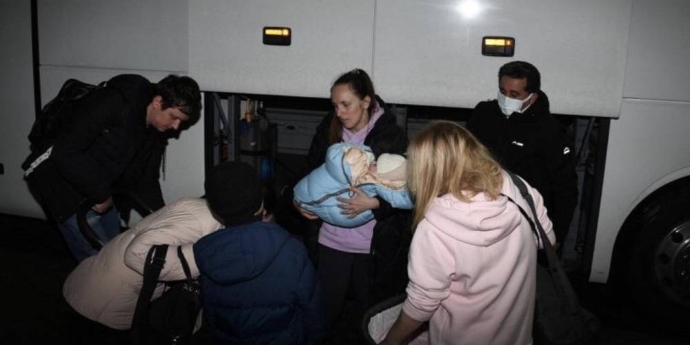 Türkiye mazlumların güvenli sığınağı! Savaştan kaçan 97 Ukraynalı kadın ve çocuk Kuşadası’nda…