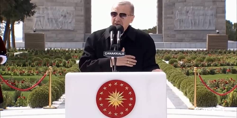 Cumhurbaşkanı Erdoğan: Depremin yaralarını ancak Çanakkale ruhu ile sarabiliriz