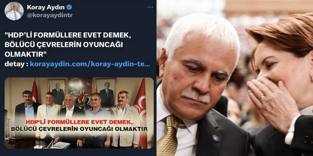 Koray Aydın’dan Meral Akşener’e rica: “Beni Trabzon’a sokmazlar, yine Ankara’dan aday yapın”