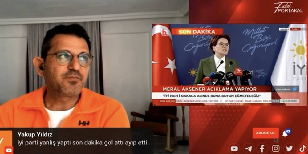 Fatih Portakal'dan muhalefete tepki: Uyuttunuz mu bizi