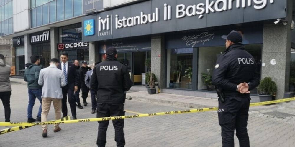 İyi Parti İstanbul İl Başkanlığı'na isabet eden mermi olayının nedeni ortaya çıktı