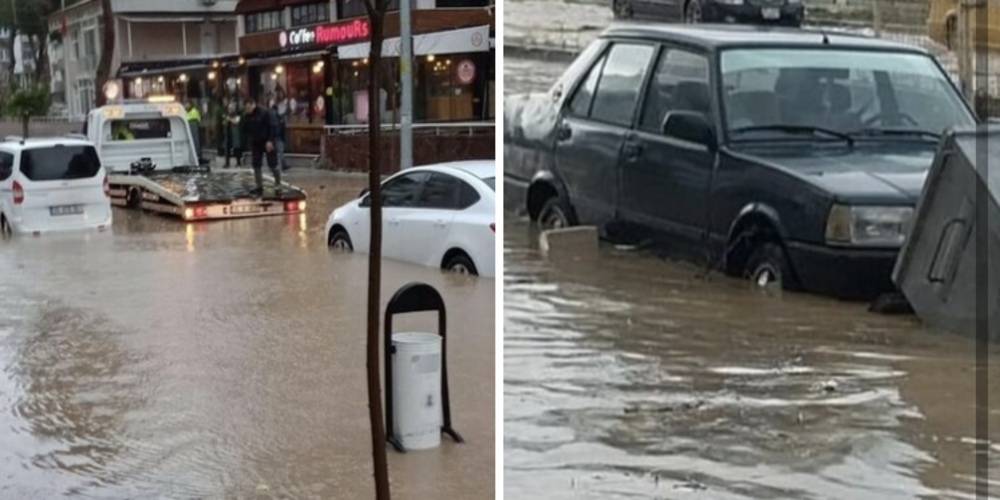 CHP'li Tunç Soyer'in Belediye Başkanı olduğu İzmir'de yağış sonrası yollar kapandı