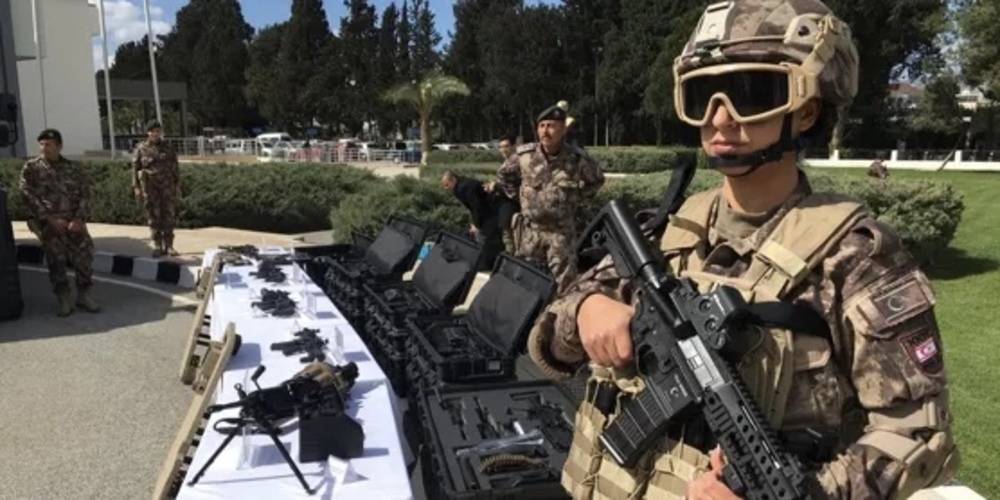 Türkiye, KKTC polisine silah, zırhlı araç ve ekipman desteği sağladı