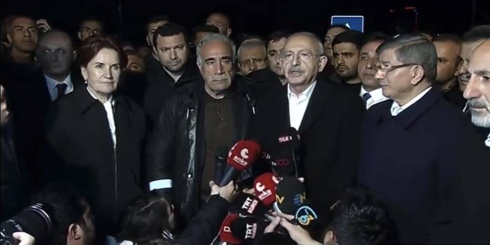 Kemal Kılıçdaroğlu, Meral Akşener ve Ahmet Davutoğlu sel bölgesinde yuhalandı
