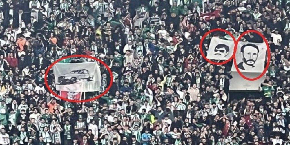 İYİ Partili Mehmet Aslan Bursaspor-Amedspor maçında açılan posterleri savundu