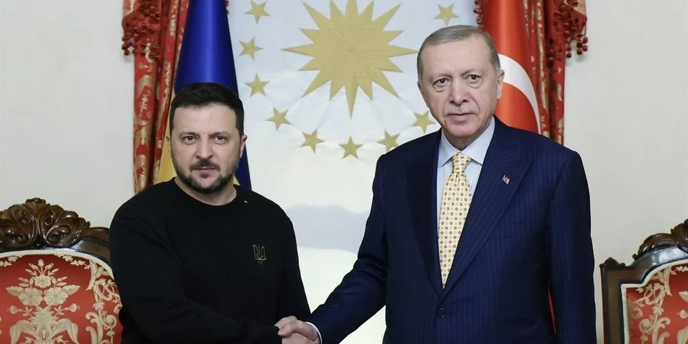 Cumhurbaşkanı Erdoğan, Zelensky ile bir araya geldi