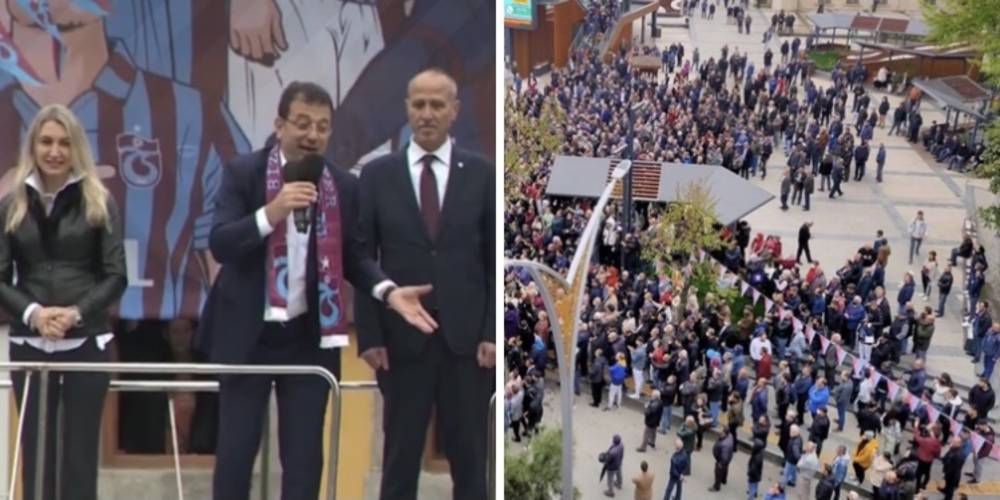 Ekrem İmamoğlu, Rize’den sonra memleketi Trabzon’da da fiyaskoya uğradı