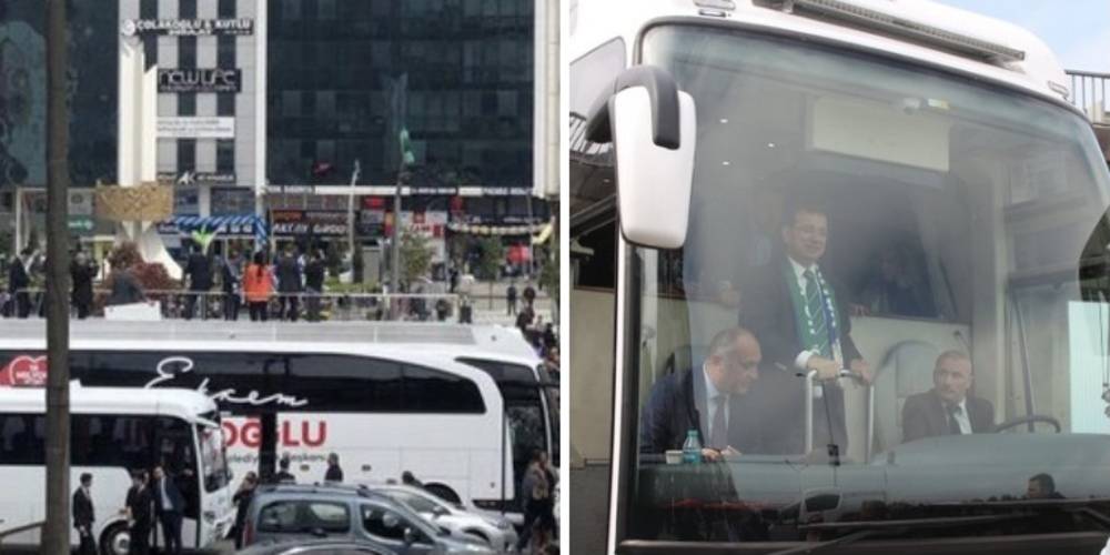 Ekrem İmamoğlu İETT'ye ait otobüsle Karadeniz gezisine çıktı