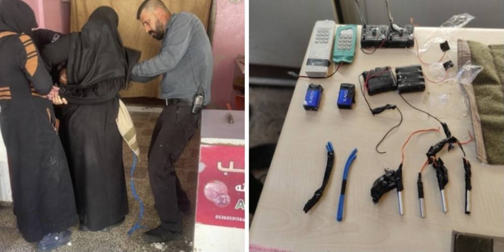 Afrin’de 2 kadın canlı bomba yakalandı