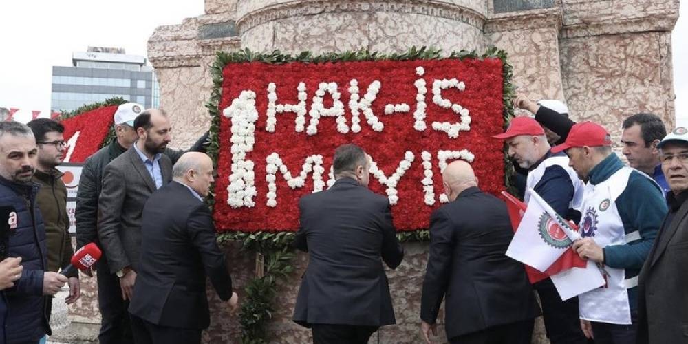 İstanbul'da 1 Mayıs Emek ve Dayanışma Günü kutlanıyor
