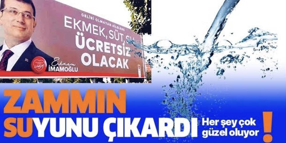 İBB'den İstanbul'da suya yeni zam teklifi