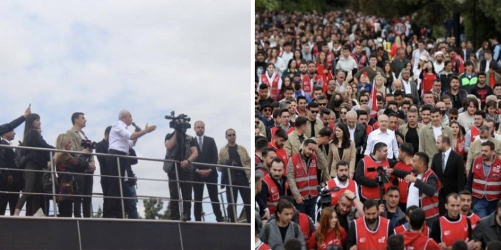 Kılıçdaroğlu, "Gençlerin gönlündeki cumhurbaşkanı" diye anons edildi