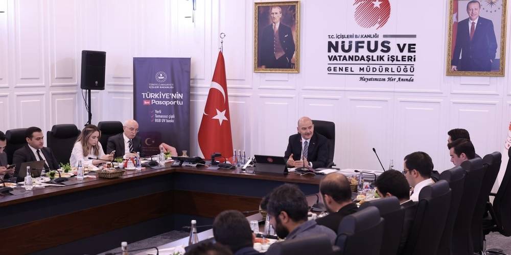 İçişleri Bakanı Süleyman Soylu 3 yeni projeyi duyurdu: Yerli e-pasaport, e-mavi kart ve e-sürücü belgesi