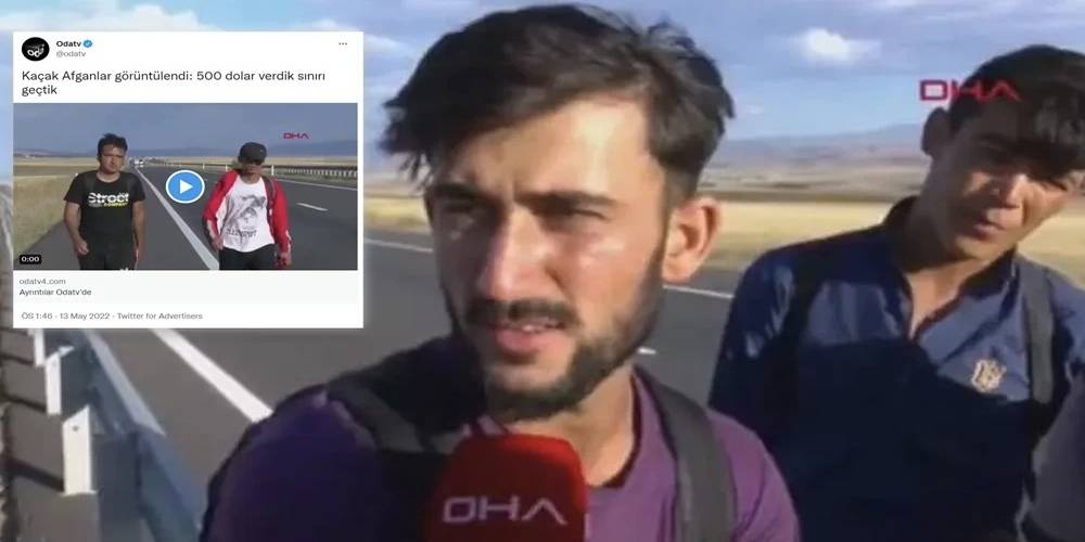 Oda TV’den bir yalan daha! ‘Kaçak Afganlar’ haberi 2 yıl önceye ait çıktı