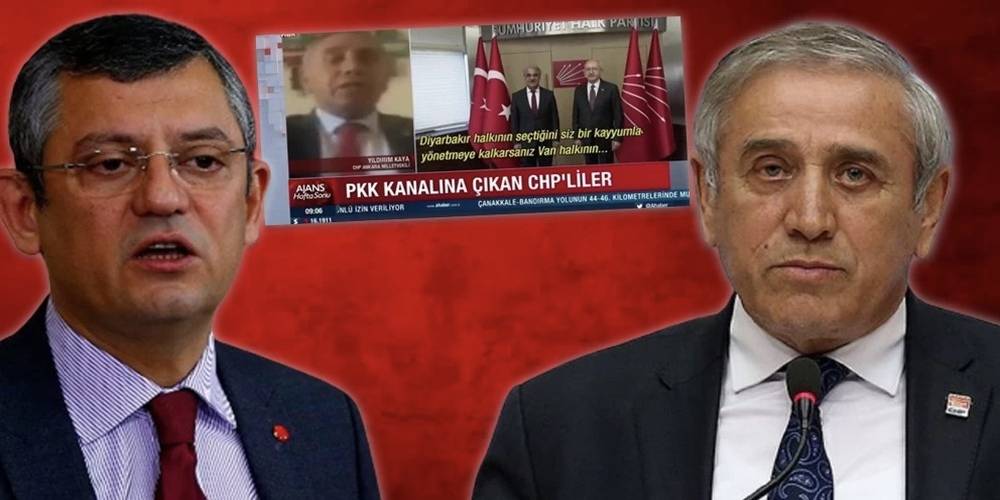 CHP’li Özgür Özel ile Yıldırım Kaya PKK kanallarında! Mehmetçik’e suçlama HDP’ye destek