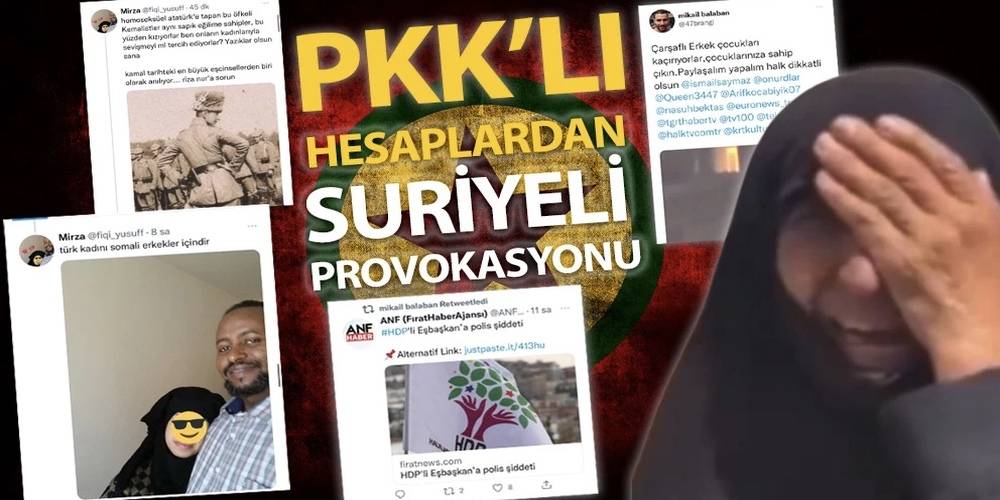 Türkiye’yi karıştırmak isteyen iki provokatör hesabın daha arkasından PKK çıktı