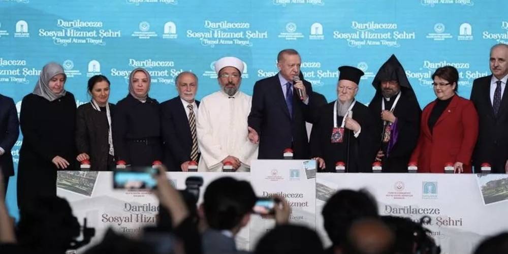 Darülaceze Sosyal Hizmet Şehri... Cumhurbaşkanı Erdoğan: Bittiğinde dünyada bu işin tek örneği olacak
