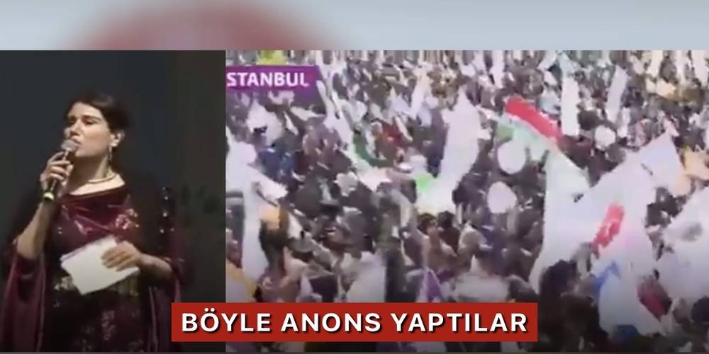 HDP, Türk bayrağından rahatsız oldu! Böyle anons yaptılar