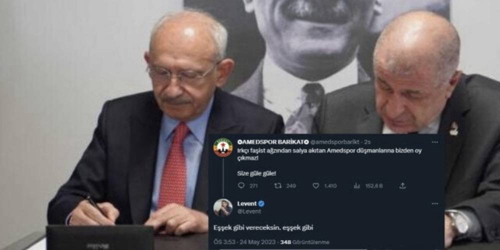 Ümit Özdağ olduğu için Kemal Kılıçdaroğlu'na oy vermek istemeyen seçmene CHP'li den zorlama: "Eşek gibi vereceksin"