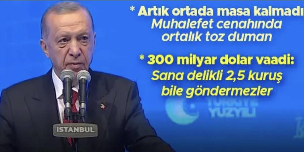 'İspatlamazsan namertsin' Erdoğan'dan Kılıçdaroğlu'na: Bizim terör örgütleriyle görüştüğümüzü söylüyor