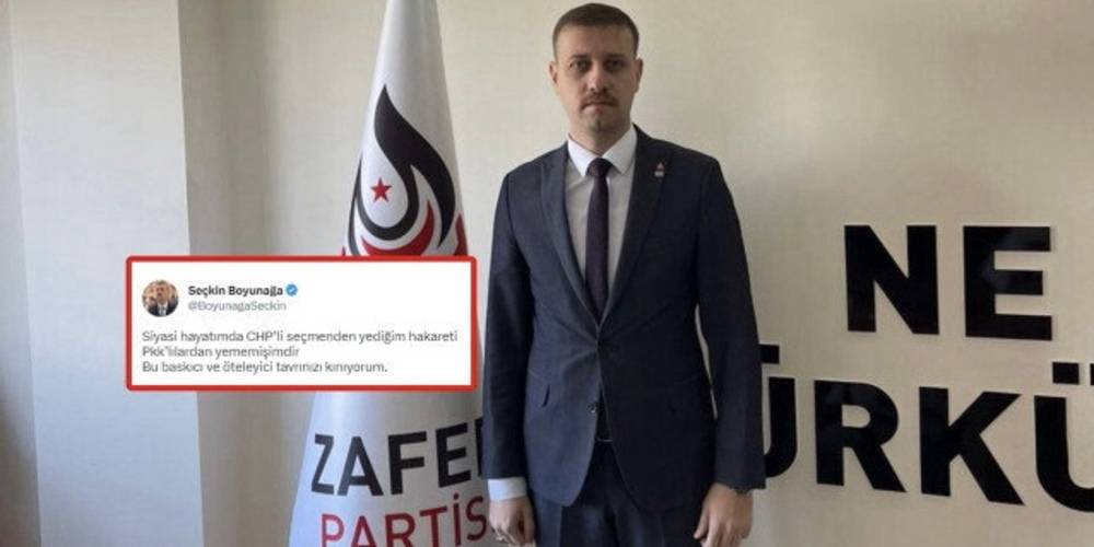 Zafer Partisi İzmir İl Başkanı: CHP’li seçmenden yediğim hakareti PKK’lılardan yememişimdir