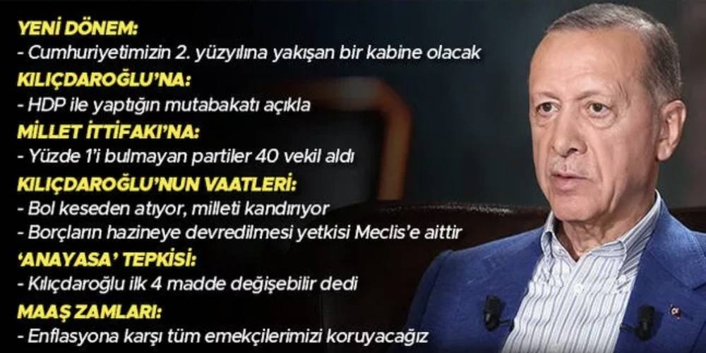 Ümit Özdağ ve HDP aynı çizgide... Cumhurbaşkanı Erdoğan: Kılıçdaroğlu işin içinden nasıl çıkacak merak ediyorum