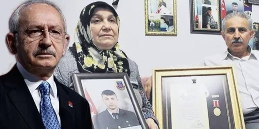 Şehit ailesinden Kemal Kılıçdaroğlu'na tepki: Bir kez bile teröre lanet okumamıştır
