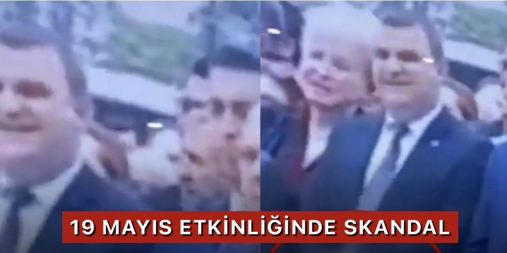 CHP Tekirdağ İl Başkanı depremzedelerle ilgili haber yapan gazeteciye el hareketi çekti