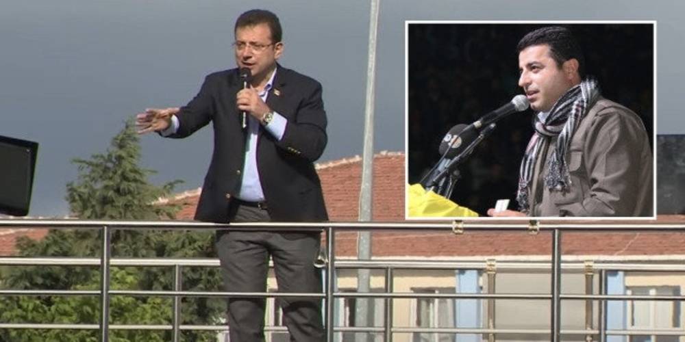 CHP'li Ekrem İmamoğlu terör tutuklusu Selahattin Demirtaş için 'adalet' istedi: Bu işin Ekrem'i Selahattin'i yok