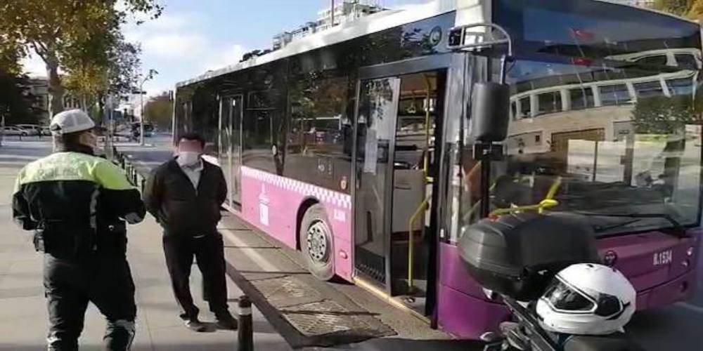 İBB'de skandal bitmiyor!  Koronalı otobüs şoförü direksiyon başında yakalandı