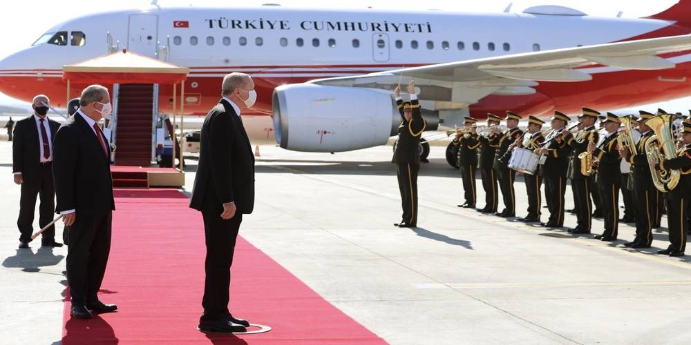 Cumhurbaşkanı Erdoğan'dan KKTC'ye tarihi ziyaret