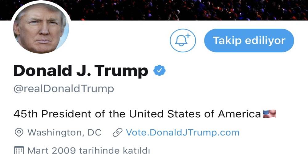 Trump'ın Twitter hesabı askıya alınabilir