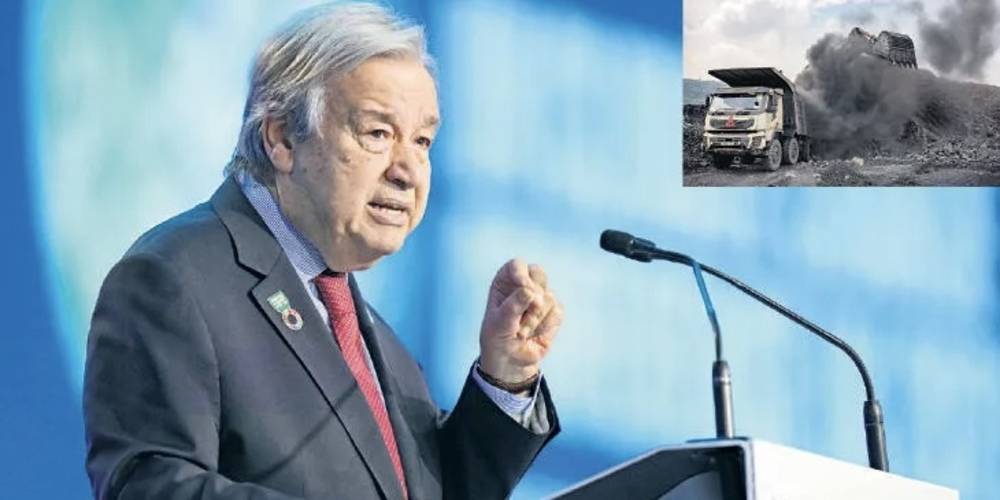 BM Genel Sekreteri Guterres: “Hâlâ iklim felaketinin kapısını çalıyoruz”