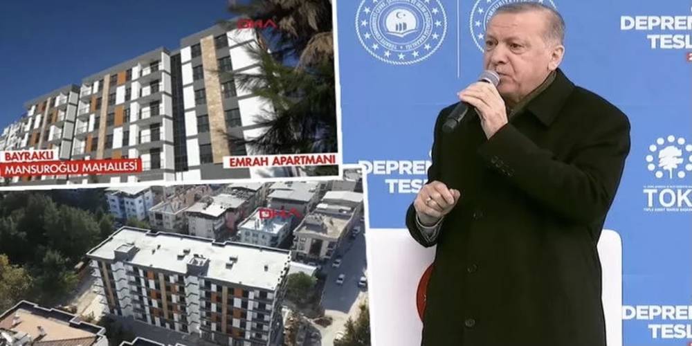 İzmir'de deprem konutları teslim töreni... Cumhurbaşkanı Erdoğan: Sözümüzü tutuyor ve ilk etap konut ve dükkanları teslim ediyoruz