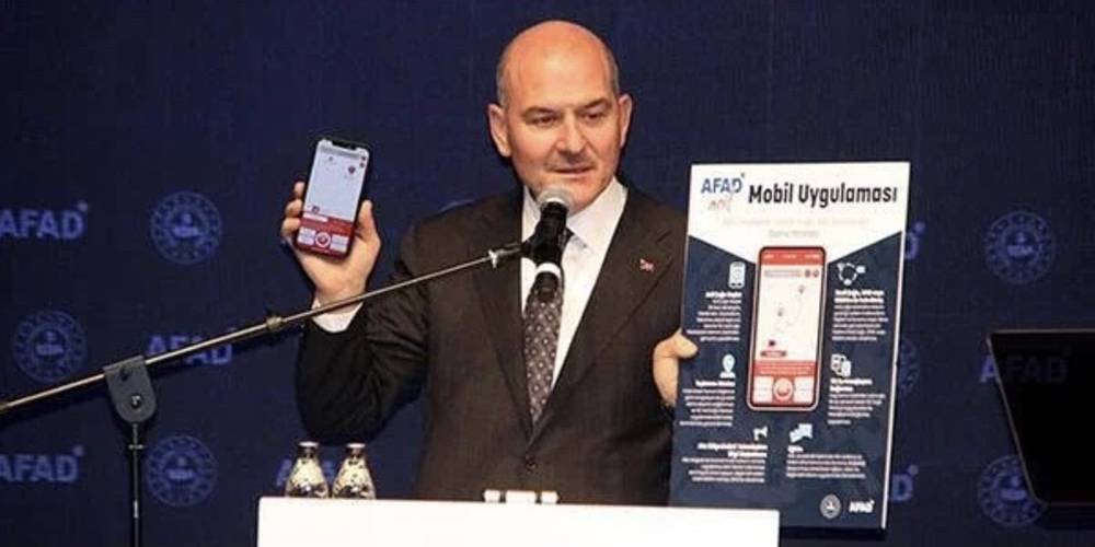 İçişleri Bakanı Soylu: AFAD Acil mobil uygulamasını hemen indirin
