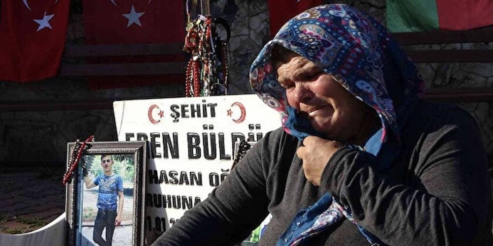 Şehit Eren Bülbül'ün annesinden Lütfü Türkkan ve Meral Akşener'e: Yazıklar olsun