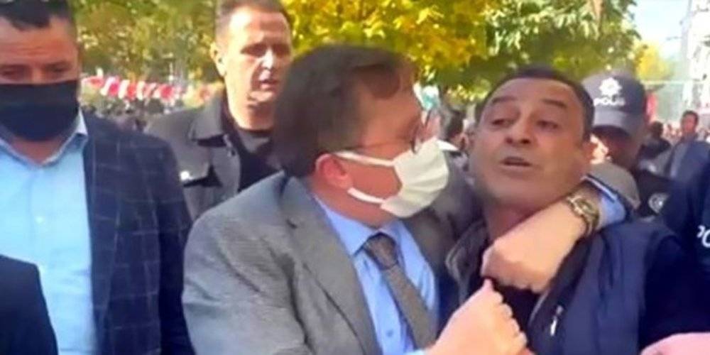 Şehit yakınları ve gazilerden İYİ Partili Lütfü Türkkan'a kınama