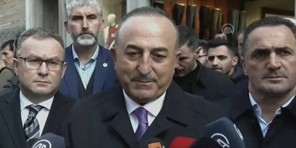 Bakan Çavuşoğlu: Bunların ikiyüzlülüğünü her seferinde vurguluyoruz