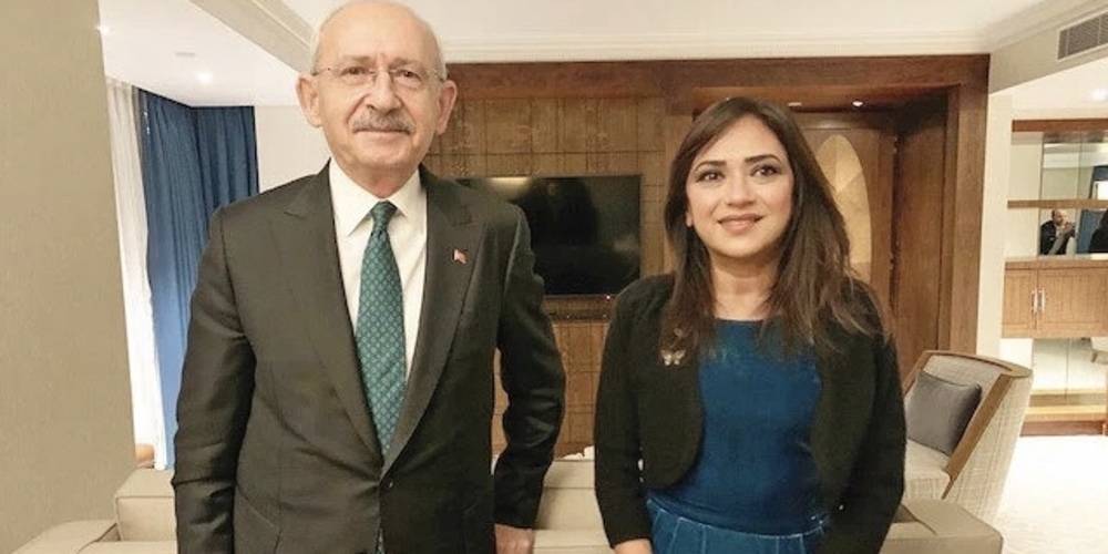 CHP-PKK ile kucak kucağa! Kemal Kılıçdaroğlu’nun Londra’da görüştüğü Amberin Zaman, PKK'ya yapılan operasyondan rahatsız