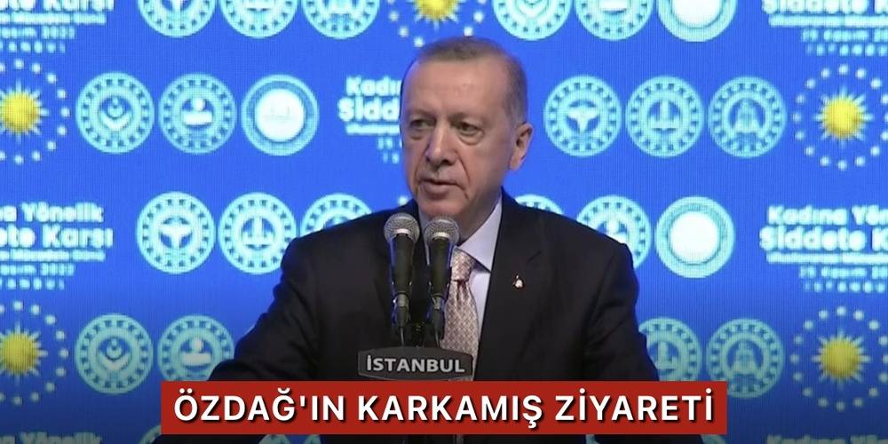 Cumhurbaşkanı Erdoğan'dan Ümit Özdağ'ın Karkamış ziyareti yorumu: Daha dur, bu iyi günleriniz!