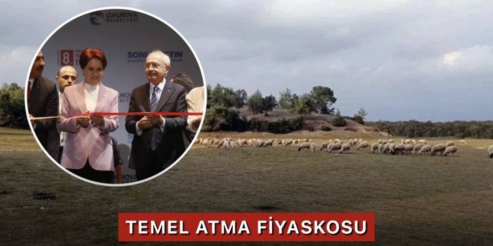 Akşener ve Kılıçdaroğlu'nun 'temel atma' fiyaskosu: 'Karavan Kampı' demişlerdi koyunlara otlak oldu...
