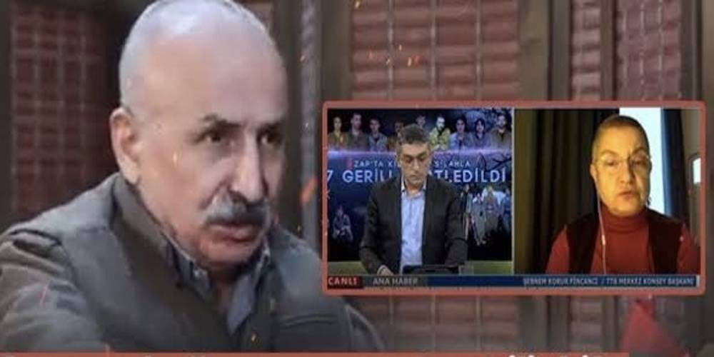 TSK’ya kimyasal silah iftirasında bulunan Şebnem Korur Fincancı'ya PKK elebaşı Mustafa Karasu sahip çıktı!