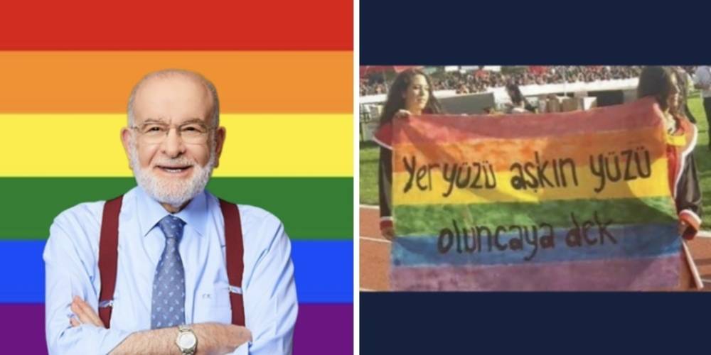 Temel Karamollaoğlu LGBT sloganına dönüşen şiiri okudu