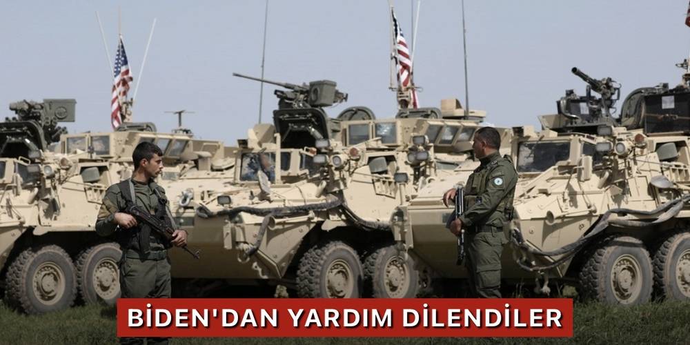 PKK/YPG'li teröristleri operasyon korkusu sardı: Biden'dan yardım dilendiler