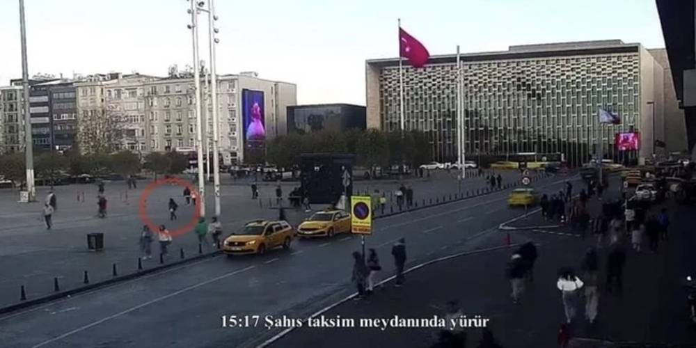 Saldırıdan dakikalar önce... Taksim bombacısının yeni görüntüleri ortaya çıktı